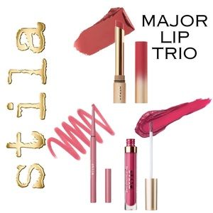 NEW Stila Stay All Day Major Lip Lip Trio Full Sizes